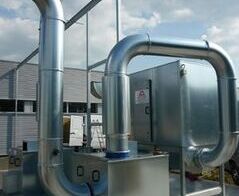 Absauganlage für Etiketten und selbstklebendes Material / Extraction system for self-adhesive label