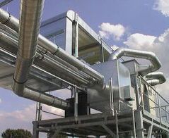 Absaug- und Entsorgungsanlage für Papier und Konfetti mit angeschlossenem Presscontainer / Extraction and waste disposal system for paper and confetti with an included press