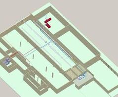 Ansauganlage in einer Druckerei / Extraction in a large printing