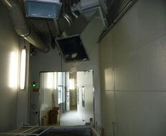 Absaug- und Entsorgungsanlage für Brotabschnitte / Extraction and waste disposal system for end plates