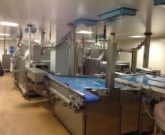 Absauganlage für Endscheibenerfassung / Extraction system for end plates
