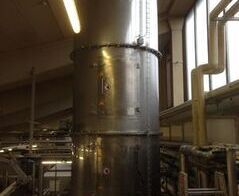 Mehlstaubabsauganlage / Flour dust extraction system