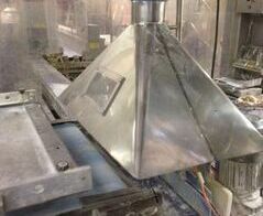 Mehlstaubabsauganlage / Flour dust extraction system