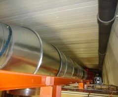 Kartonagenentsorgungsanlage / Cardboard waste disposal facility