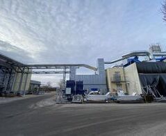 Absaug- und Entsorgungsanlage für PET Flaschen / Extraction and disposal system for PET bottles