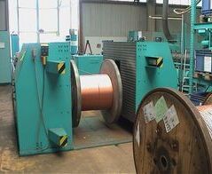 Absauganlage für Kupferspäne / Extraction system for copper chips