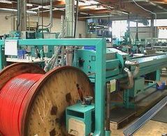 Absauganlage für Kupferspäne / Extraction system for copper chips