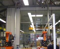 Metallabsauganlage im Werkzeugbau / Metal extraction system in tool making