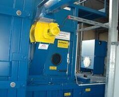 Extraction and waste disposal system for plastic chips