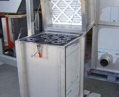 Extraction system for silicone and ozone