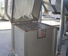 Extraction system for silicone and ozone