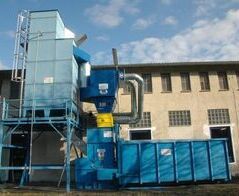 Extraction and waste disposal system for plastic