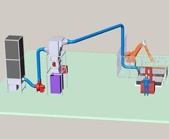 Extraction system for plastic as glass interlayer