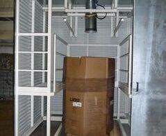 Extraction system for film edge strips