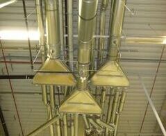 Extraction system for film edge strips