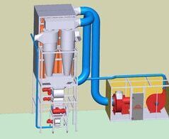 Extraction for 6 slicer (bread slicers) with recycling system