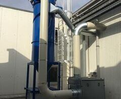 Extraction for 2 longitudinal section lines for rolls and bread