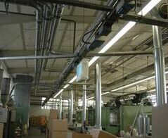 Extraction system for plastic packaging in 10 thermoforming machines