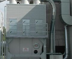 Suction and disposal system to a punching machine for cardboard