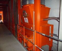 Cardboard waste disposal facility