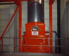 Cardboard waste disposal facility