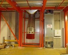 Cardboard waste disposal facility