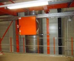 Cardboard waste disposal facility