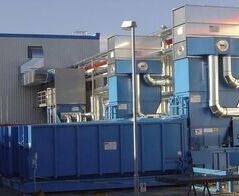 Stationary compaction plants