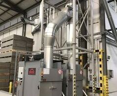 Round bale compacting system