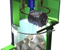 Round bale compacting system